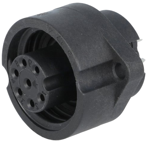 Other Connector, Plug & Socket - 7 Pin Socket Agricultural Waterproof