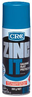Aerosol Sprays, Paints & Greases - CRC Zinc It - Galvanic Rust Protection